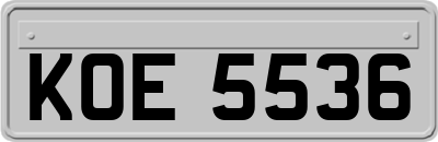 KOE5536