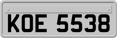 KOE5538