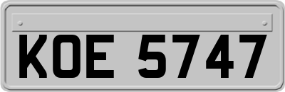 KOE5747