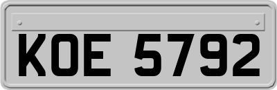 KOE5792