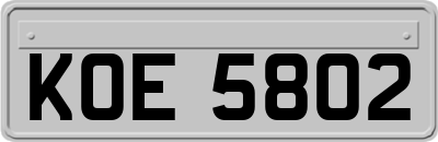 KOE5802