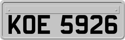 KOE5926