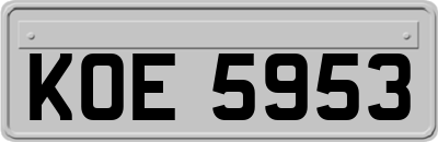 KOE5953