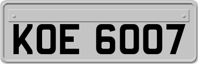 KOE6007