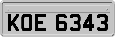 KOE6343