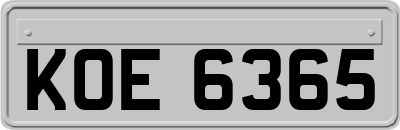 KOE6365