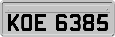 KOE6385