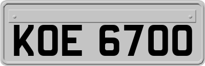 KOE6700