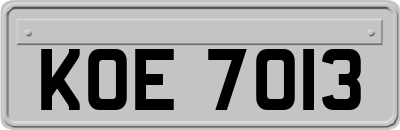 KOE7013