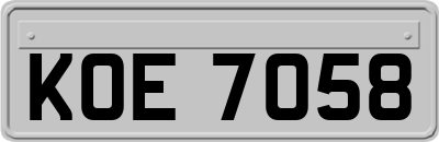 KOE7058