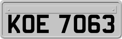 KOE7063