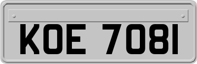 KOE7081
