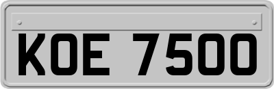 KOE7500