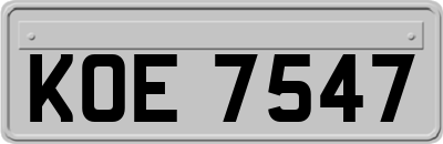 KOE7547