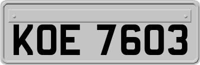 KOE7603