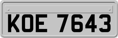 KOE7643