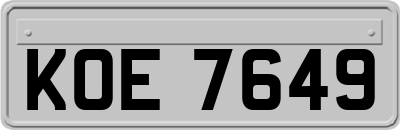 KOE7649