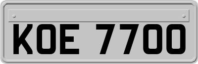 KOE7700
