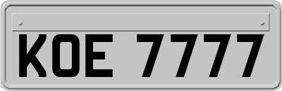 KOE7777