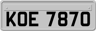 KOE7870