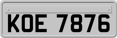 KOE7876