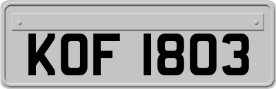 KOF1803