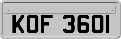 KOF3601