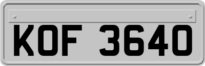 KOF3640