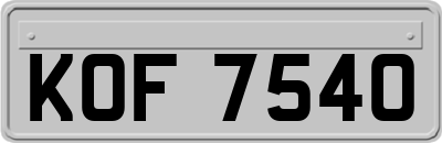 KOF7540
