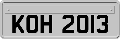 KOH2013