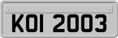 KOI2003