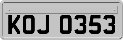 KOJ0353