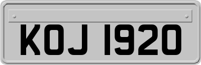 KOJ1920