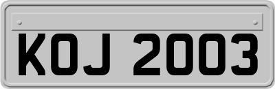 KOJ2003