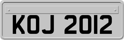 KOJ2012