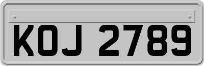 KOJ2789