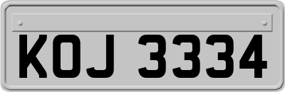 KOJ3334