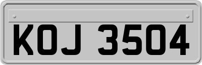 KOJ3504