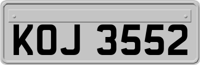 KOJ3552