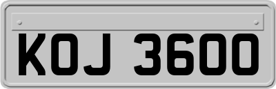 KOJ3600