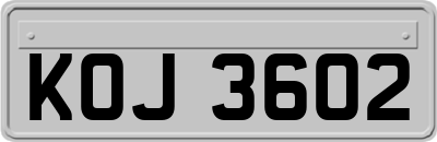 KOJ3602