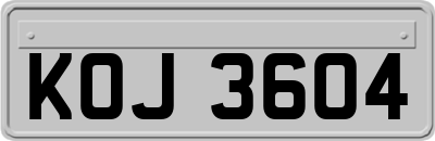 KOJ3604