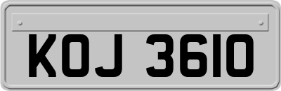 KOJ3610