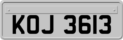 KOJ3613