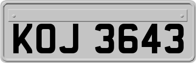 KOJ3643