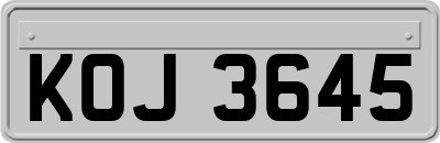 KOJ3645