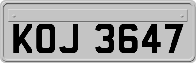 KOJ3647