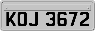 KOJ3672