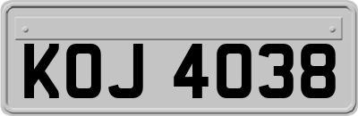 KOJ4038