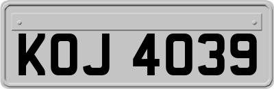 KOJ4039